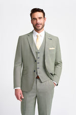 Miami - Heren Saliegroen Zomerblazer