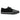Puntige Creeper sneakers in zwart-wit suède met platformzool