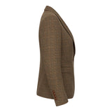 Ralph - Bruine Tweed Blazer voor Dames met Tailored Fit