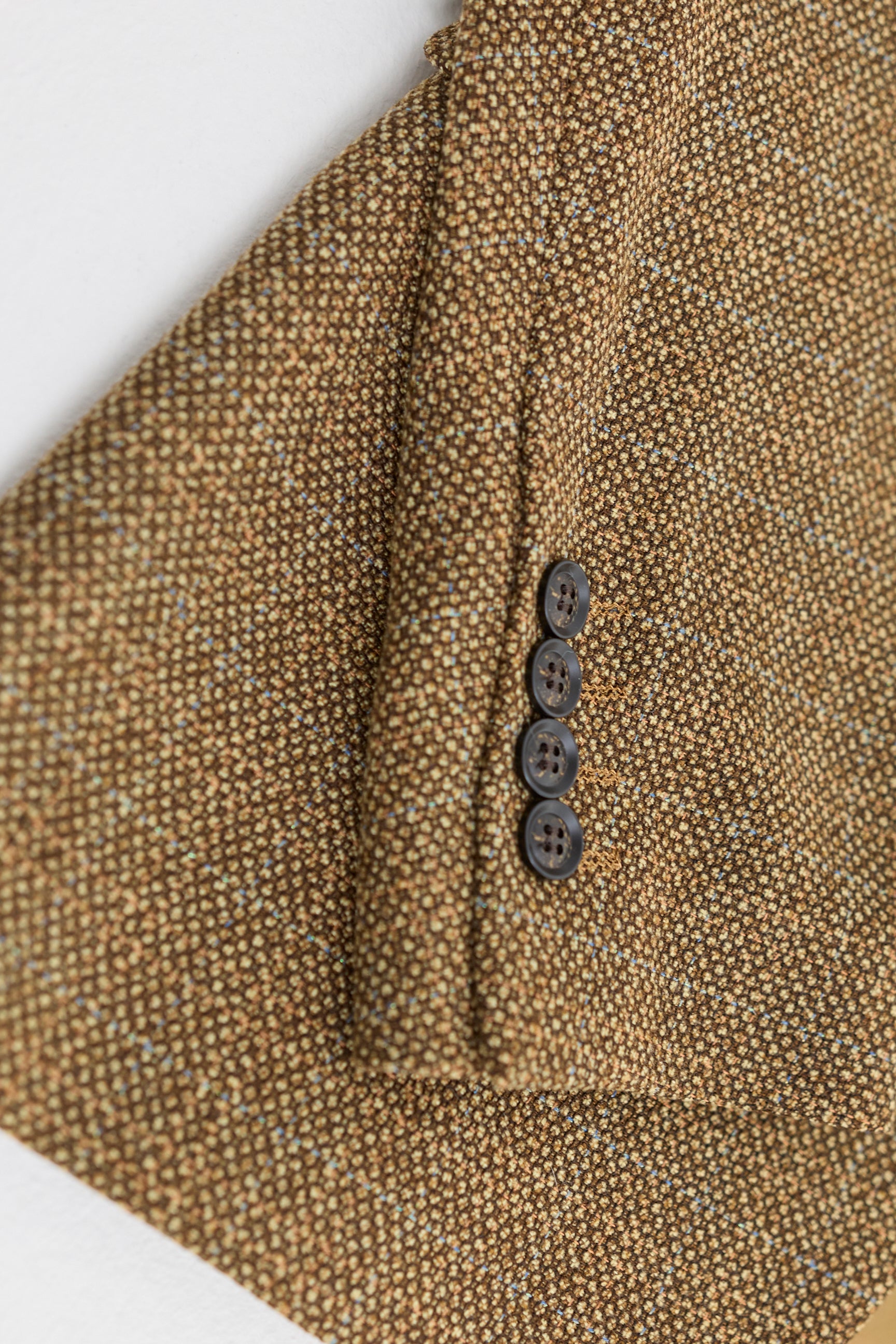 Mark lichtblauw driedelig tweed geruit kostuum voor heren Mark lichtblauw driedelig tweed geruit kostuum voor heren