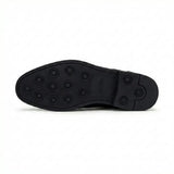 Stokes - Bruine leren wingtip brogue veterschoenen voor heren