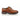 Stokes - Herenschoenen met vleugelneus en vetersluiting van bruin leer