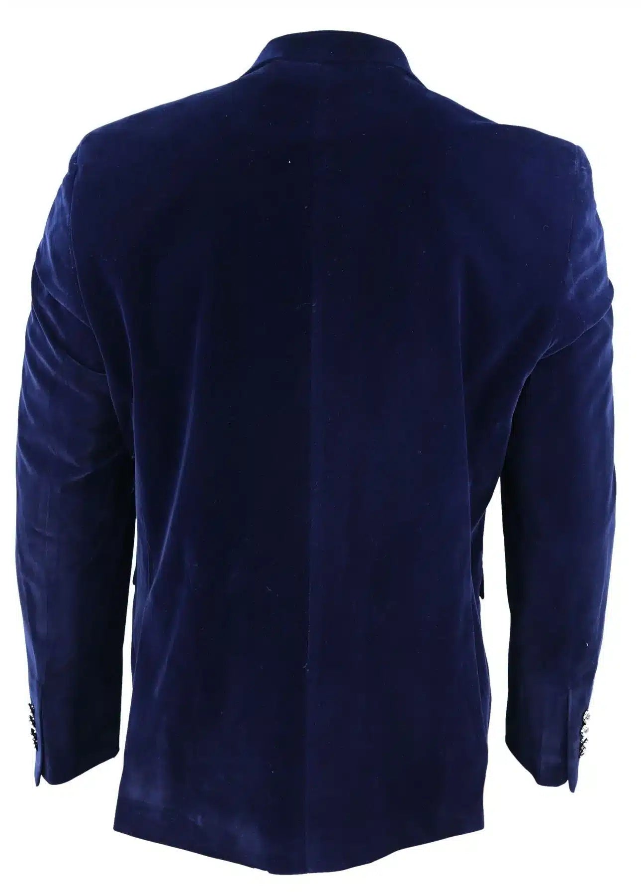 Mens Velvet Blazer Suit Jacket 2 Button Dinner Smart Casual Formal Tailored Fit