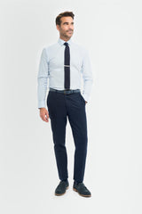 Tropez - Marineblauwe formele broek voor heren