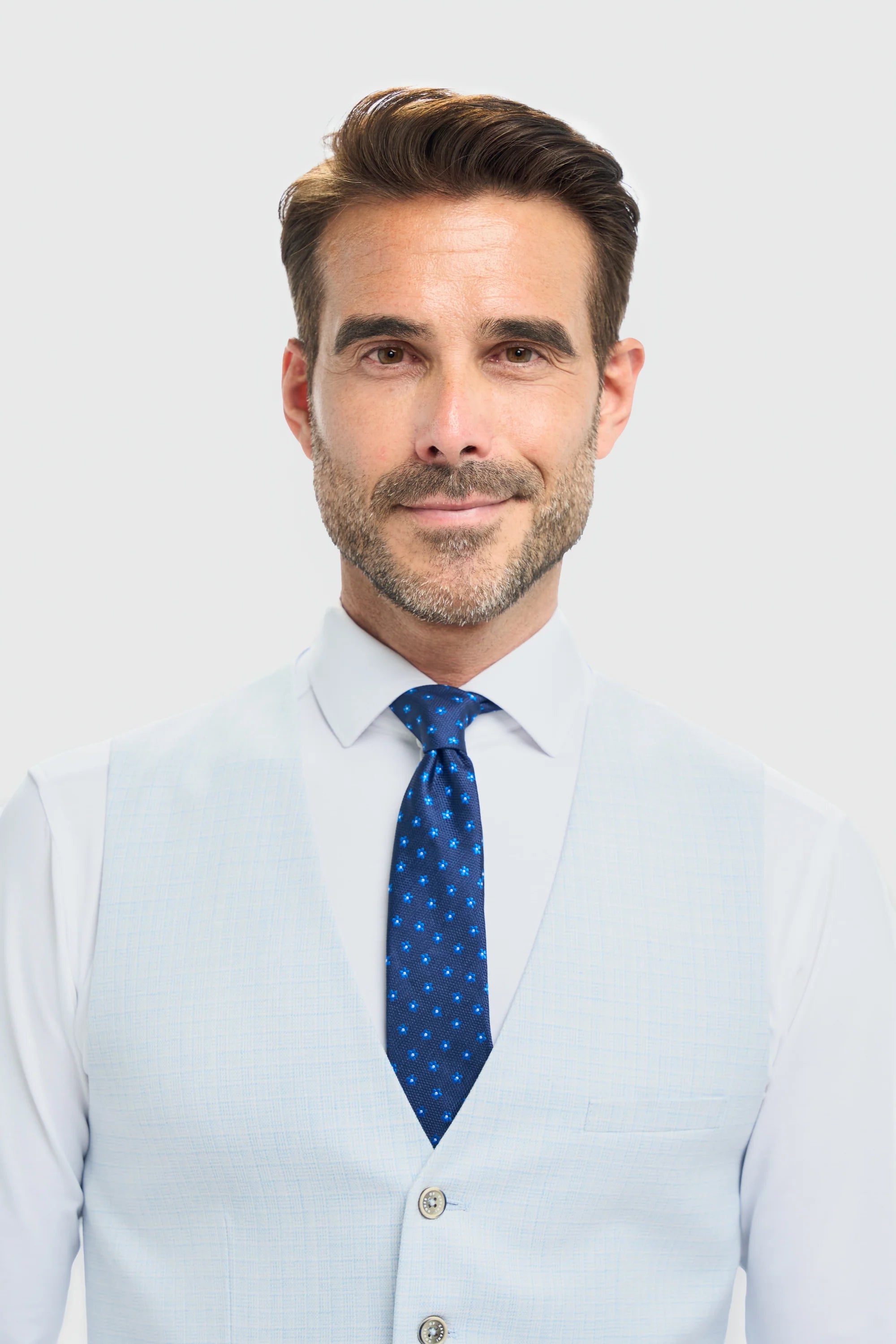 Tropez - Heren hemelsblauw gilet