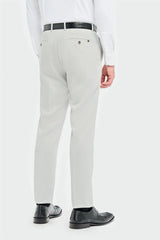 Tropez - Men's 3 Piece Grey Tailored Fit Suit