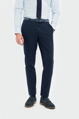 Tropez - Men's 3 Piece Navy Tailored Fit Suit