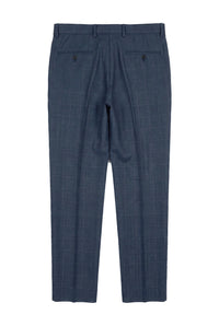 Viceroy - Heren Blauwe Geruite Broek