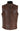 Mens Black & Brown Reversible Leather Gilet